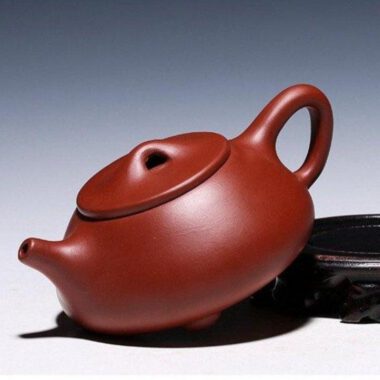 Yixing Zisha Teapot [Jingzhou Shi Piao] (Hei Jin Sha/Dahongpao – 240/210ml)