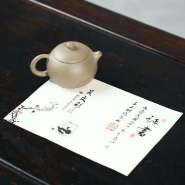 Yixing Zisha Teapot [Jinxiu Shanhe Xishi] (Douqing Sha – 270ml)