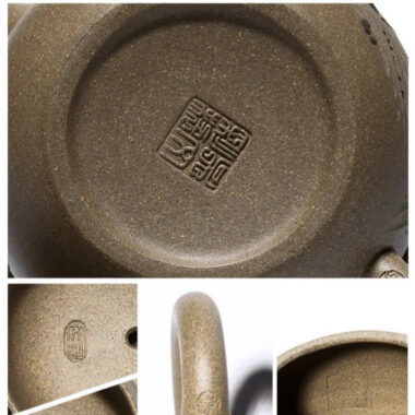 Yixing Zisha Teapot [Jinxiu Shanhe Xishi] (Douqing Sha – 270ml)