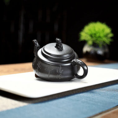 Yixing Zisha Teapot [Lion Pot] (Shi Huang – 180ml)