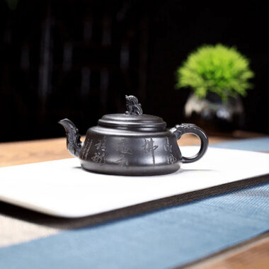 Yixing Zisha Teapot [Lion Pot] (Shi Huang – 180ml)