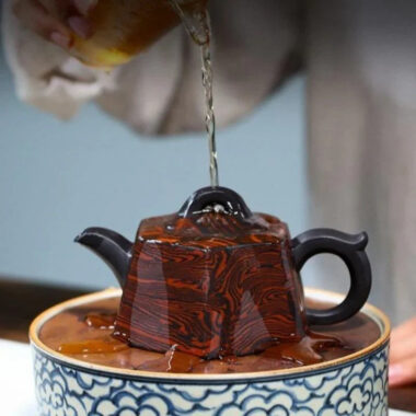 Yixing Zisha Teapot [Liufang Jing Lan] (Lao Zi Ni/Jiao Ni – 230ml)