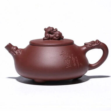 Yixing Zisha Teapot [Longxi Shi Piao] (Zi Ni – 250ml)