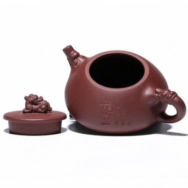 Yixing Zisha Teapot [Longxi Shi Piao] (Zi Ni – 250ml)