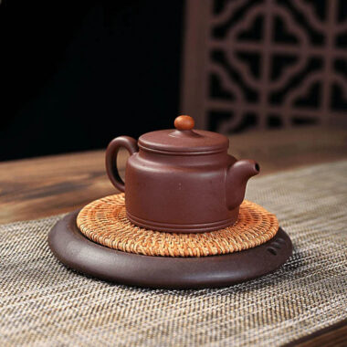 Yixing Zisha Teapot [Lucky] (Zi Ni – 220ml)