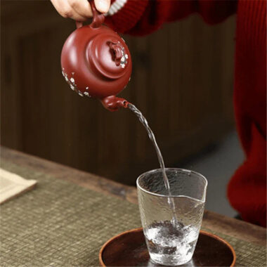 Yixing Zisha Teapot [Plum Bao Chun] (Dahongpao – 220ml)