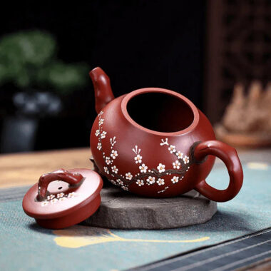 Yixing Zisha Teapot [Plum Pile] (Dahongpao – 325ml)