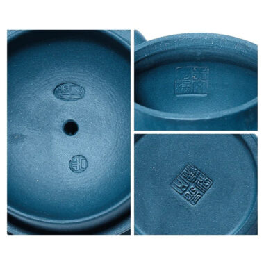 Yixing Zisha Teapot [Ribbed Jing Quan] (Tian Qing Ni – 160ml)