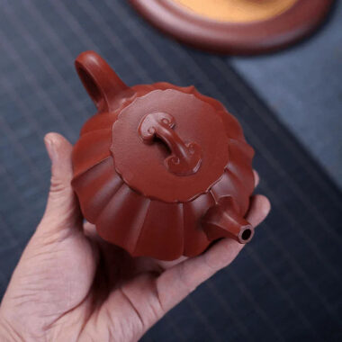 Yixing Zisha Teapot [Ribbed Shi Piao] (Dahongpao -200ml)