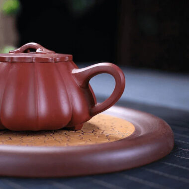 Yixing Zisha Teapot [Ribbed Shi Piao] (Dahongpao -200ml)
