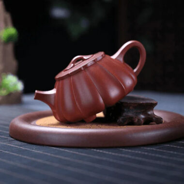 Yixing Zisha Teapot [Ribbed Shi Piao] (Dahongpao -200ml)
