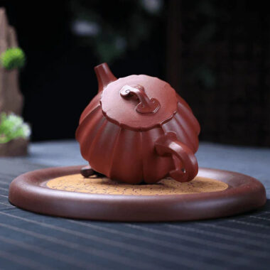 Yixing Zisha Teapot [Ribbed Shi Piao] (Dahongpao -200ml)
