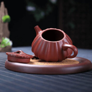 Yixing Zisha Teapot [Ribbed Shi Piao] (Dahongpao -200ml)