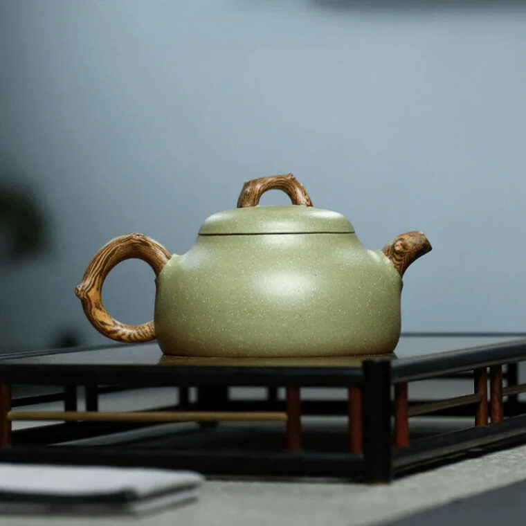 Yixing Zisha Teapot [Ru Ding] (Douqing Sha – 300ml)