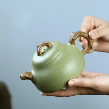 Yixing Zisha Teapot [Ru Ding] (Douqing Sha – 300ml)