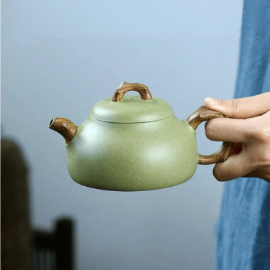 Yixing Zisha Teapot [Ru Ding] (Douqing Sha – 300ml)