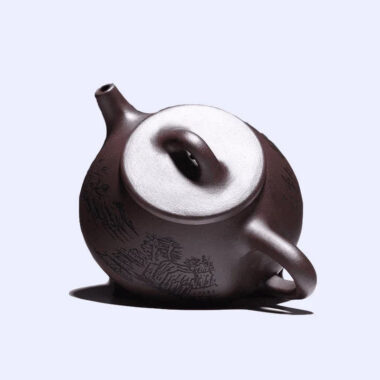 Yixing Zisha Teapot Set [Jingzhou Shi Piao] (Lao Zi Ni – 210ml)