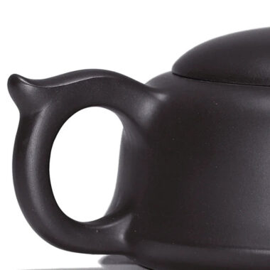 Yixing Zisha Teapot Set [Lotus Pond Moonlight] (Hei Zhu Ni – 260ml)