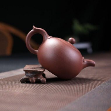 Yixing Zisha Teapot Set [Wishful Xishi] (Zi Ni – 240ml)