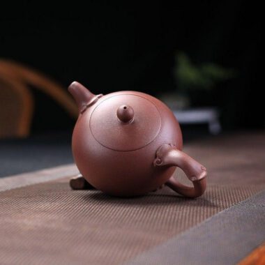Yixing Zisha Teapot Set [Wishful Xishi] (Zi Ni – 240ml)