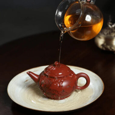 Yixing Zisha Teapot [Shan Jing Shui Ping] (Dahongpao – 210ml)