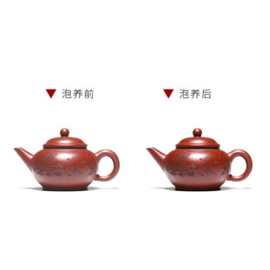 Yixing Zisha Teapot [Shan Jing Shui Ping] (Dahongpao – 210ml)