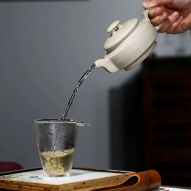 Yixing Zisha Teapot [Shang Xin Qiao] (Bai Duan Ni – 300ml)