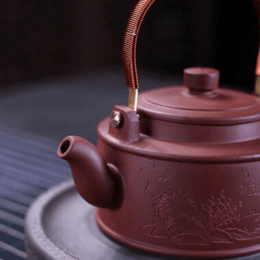 Yixing Zisha Teapot [Shanshui] (Zi Ni – 320ml)