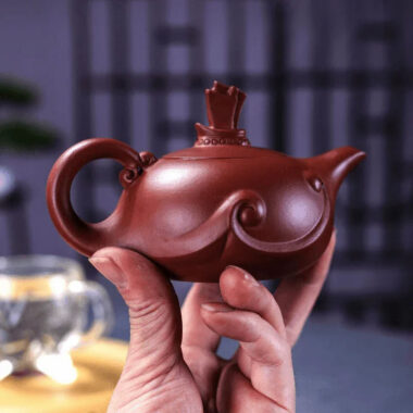 Yixing Zisha Teapot [Smooth & Fine] (Dahongpao – 210ml)