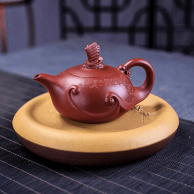 Yixing Zisha Teapot [Smooth & Fine] (Dahongpao – 210ml)