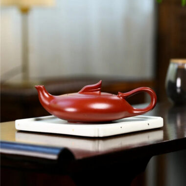 Yixing Zisha Teapot [Smooth & Fine] Painted/Plain (Dahongpao – 200ml)