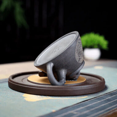 Yixing Zisha Teapot [The King] (Qing Duan Ni – 190ml)