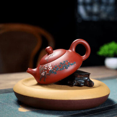 Yixing Zisha Teapot [Three Friends of Winter] (Dahongpao – 170ml)