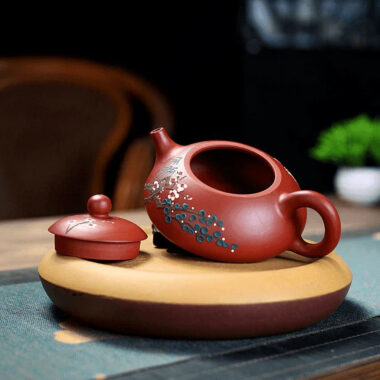 Yixing Zisha Teapot [Three Friends of Winter] (Dahongpao – 170ml)