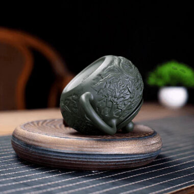 Yixing Zisha Teapot [Xiang Long Xishi] (Lu Ni – 230ml)