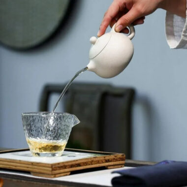 Yixing Zisha Teapot [Xishi Pot] (Bai Duan Ni – 280ml)