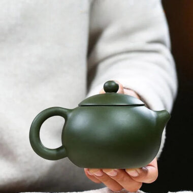 Yixing Zisha Teapot [Xishi Pot] (Lu Ni – 225ml)