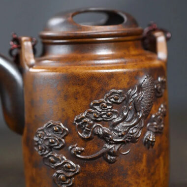 Yixing Zisha Teapot [Yang Tong] (High Temperature Duan Ni Fired – 450ml)