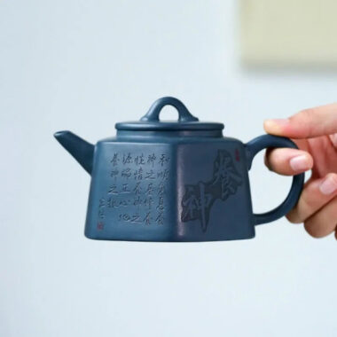 Yixing Zisha Teapot [Yangshen Liufang] (Tian Qing Ni -370ml)