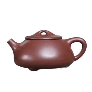 Full Handmade Yixing Zisha Teapot [Jingzhou Shi Piao Pot] (Zi Ni – 300ml)