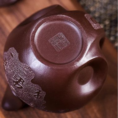 Full Handmade Yixing Zisha Teapot [Dadao Zhi Jian] (Lao Zi Ni – 360ml)