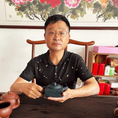 Full Handmade Yixing Zisha Teapot [Feng Qing Qi Zheng] (Tian Qing Ni – 300ml)