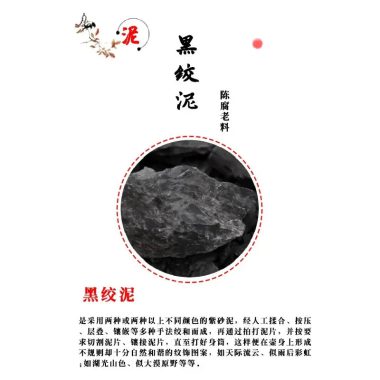 Full Handmade Yixing Zisha Teapot [Liufang Hei Bao] (Hei Jiao Ni – 310ml)