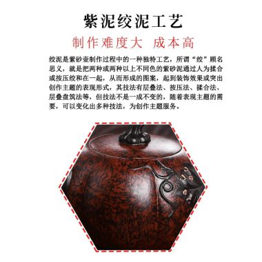 Full Handmade Yixing Zisha Teapot [Luxury Pumpkin] (Jiao Ni – 350ml)