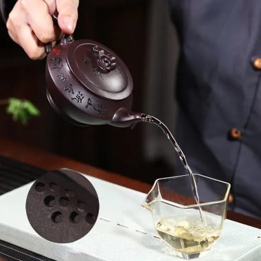 Full Handmade Yixing Zisha Teapot [Xiang Rui] (Zi Jia Ni – 290ml)