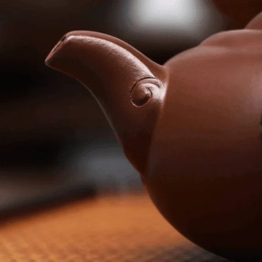 Full Handmade Yixing Zisha Teapot [Yu Ruyi] (Shi Hong  – 350ml)