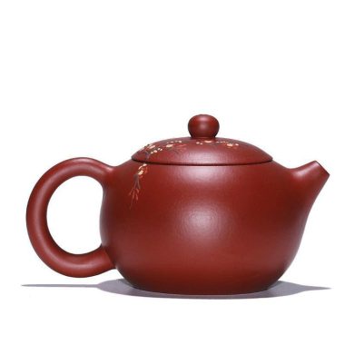 Yixing Zisha Teapot Set [Plum Blossom Xishi] (Dahongpao – 260ml)
