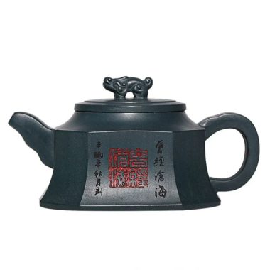 Yixing Zisha Teapot [The Dragon] (Tian Qing Ni – 220ml)