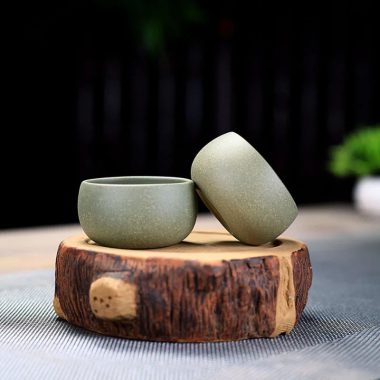 Yixing Zisha Teapot [Xishi Pot] (Douqing Sha/Jiao Ni – 190ml)