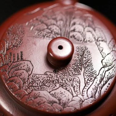 Yixing Zisha Teapot [Zhou Pan] (Zi Zhu Ni – 200ml)
